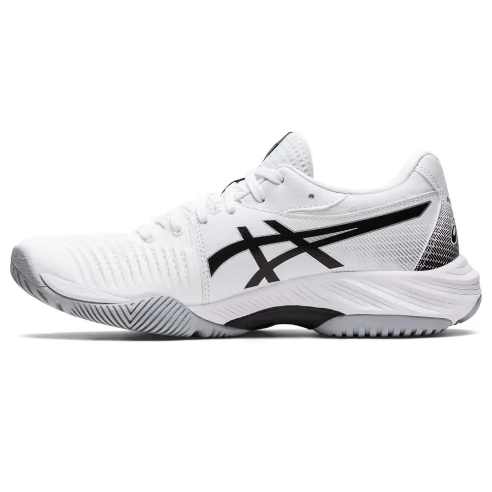 ASICS Netburner Ballistic FlyteFoam 3 Women's Shoes White/Black size 10